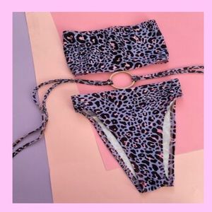 Jade Clark Bandeau top in purple